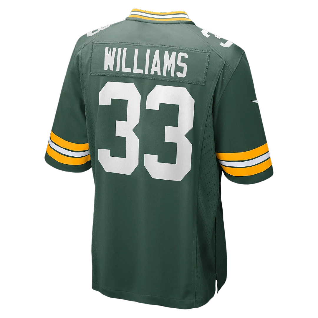 Zennovawear Evan Williams Green Bay Packers Game Jersey - Green