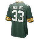Zennovawear Evan Williams Green Bay Packers Game Jersey - Green