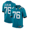 Zennovawear Ezra Cleveland Jacksonville Jaguars Game Jersey - Teal
