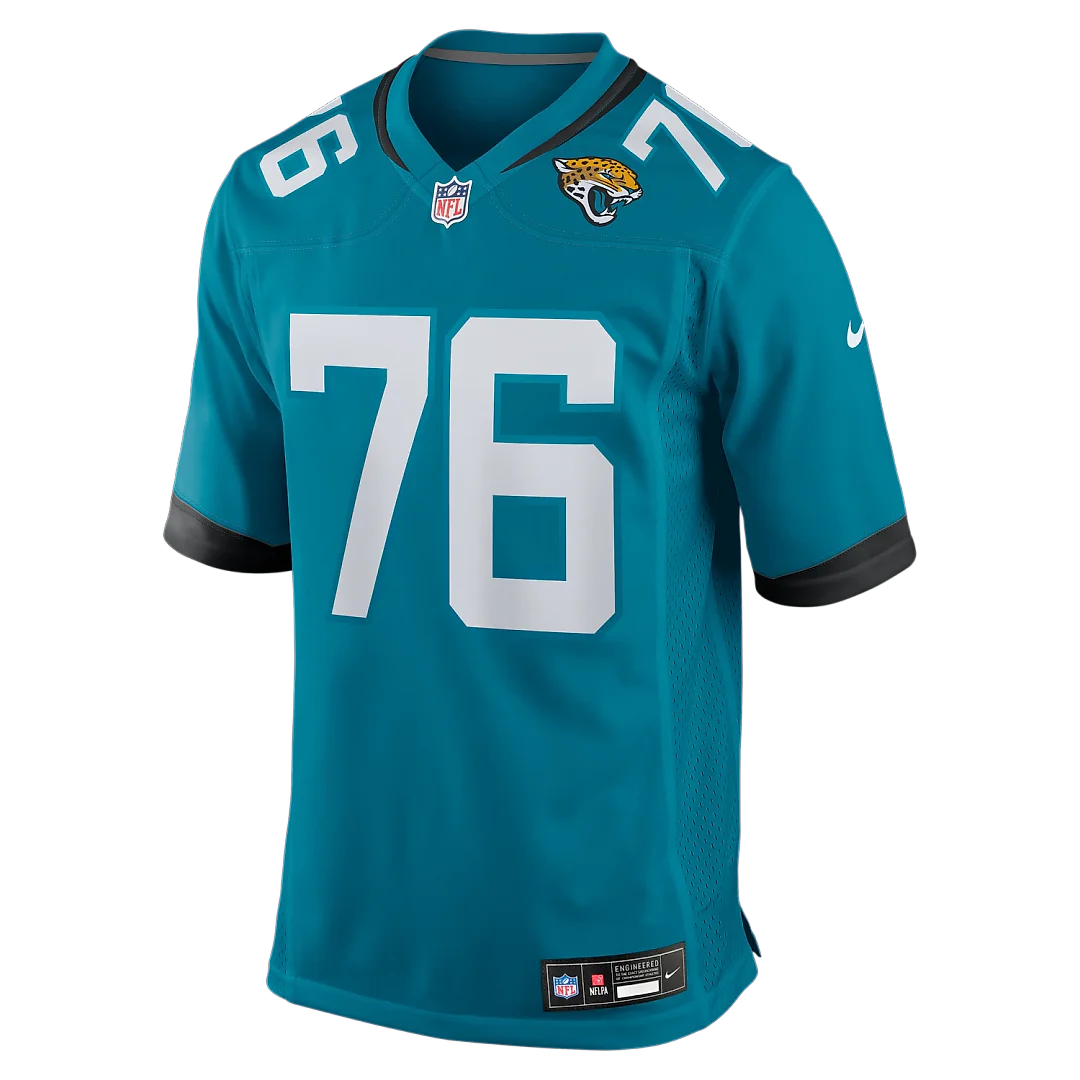 Zennovawear Ezra Cleveland Jacksonville Jaguars Game Jersey - Teal