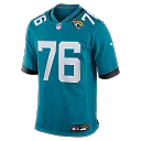 Zennovawear Ezra Cleveland Jacksonville Jaguars Game Jersey - Teal