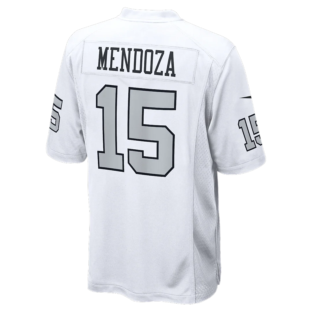 Zennovawear Fernando Mendoza Las Vegas Raiders Alternate Game Player Jersey - White