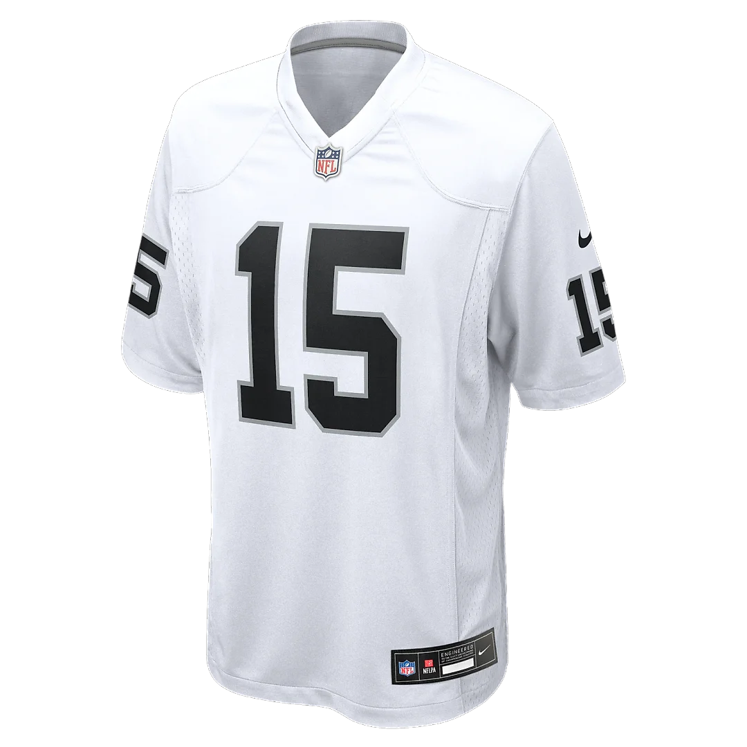Zennovawear Fernando Mendoza Las Vegas Raiders Game Player Jersey - White