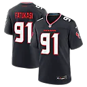 Zennovawear Folorunso Fatukasi Houston Texans Team Game Jersey - Navy