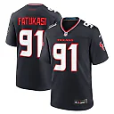 Zennovawear Folorunso Fatukasi Houston Texans Team Game Jersey - Navy