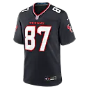 Zennovawear Foster Moreau Houston Texans Team Game Jersey - Navy