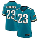 Zennovawear Foye Oluokun Jacksonville Jaguars Prowler Throwback Player Game Jersey - Teal