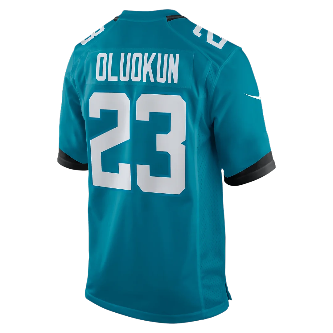 Zennovawear Foyesade Oluokun Jacksonville Jaguars Game Player Jersey - Teal