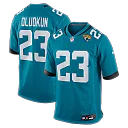 Zennovawear Foyesade Oluokun Jacksonville Jaguars Game Player Jersey - Teal