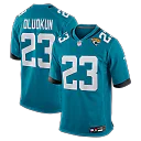 Zennovawear Foyesade Oluokun Jacksonville Jaguars Game Player Jersey - Teal
