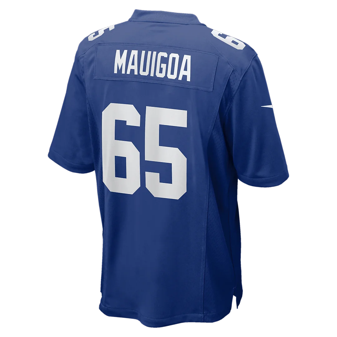 Zennovawear Francis Mauigoa New York Giants 2026 NFL Draft First Round Pick No. 10 Team Game Jersey - Royal