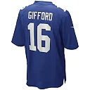 Zennovawear Frank Gifford New York Giants Game Retired Player Jersey - Royal