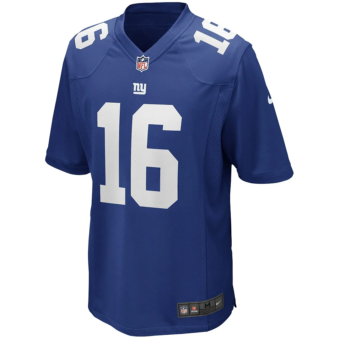 Zennovawear Frank Gifford New York Giants Game Retired Player Jersey - Royal