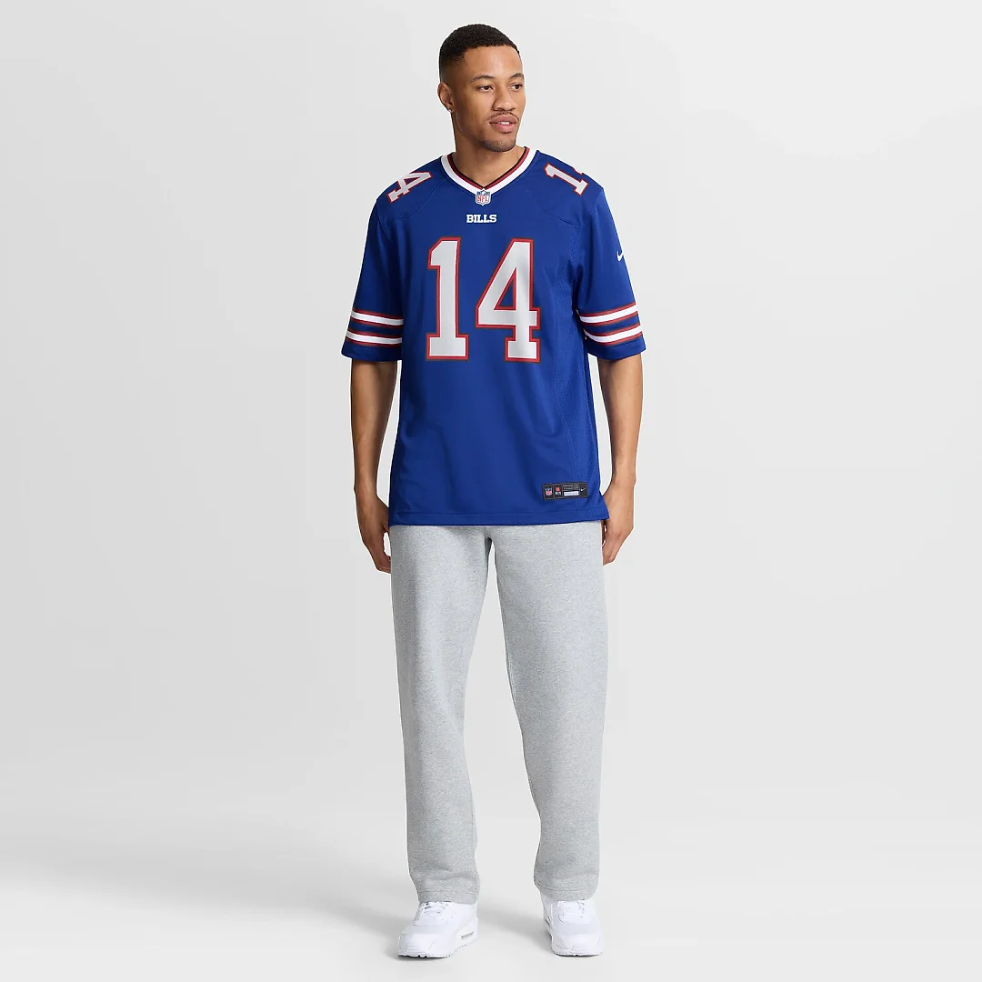 Zennovawear Frank Reich Buffalo Bills Game Retired Player Jersey - Royal
