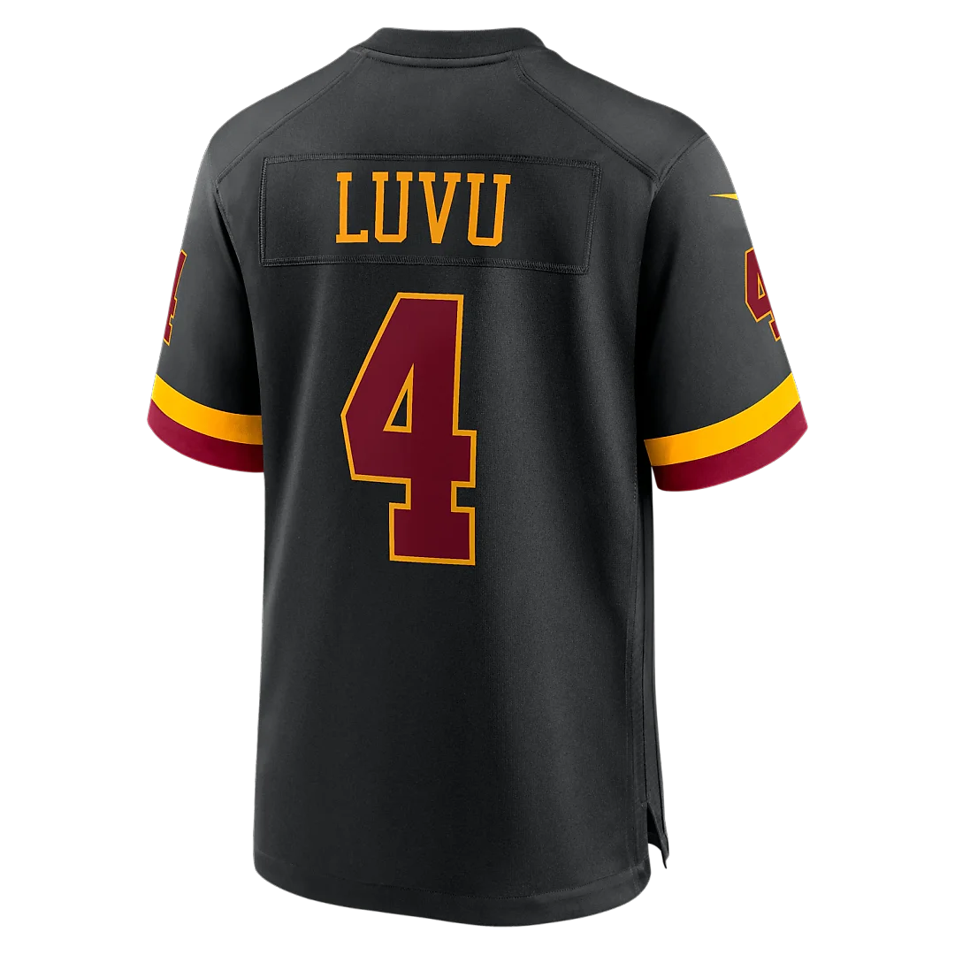 Zennovawear Frankie Luvu Washington Commanders Hail Raiser Alternate Game Jersey - Black