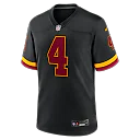 Zennovawear Frankie Luvu Washington Commanders Hail Raiser Alternate Game Jersey - Black
