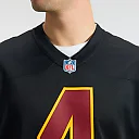 Zennovawear Frankie Luvu Washington Commanders Hail Raiser Alternate Game Jersey - Black