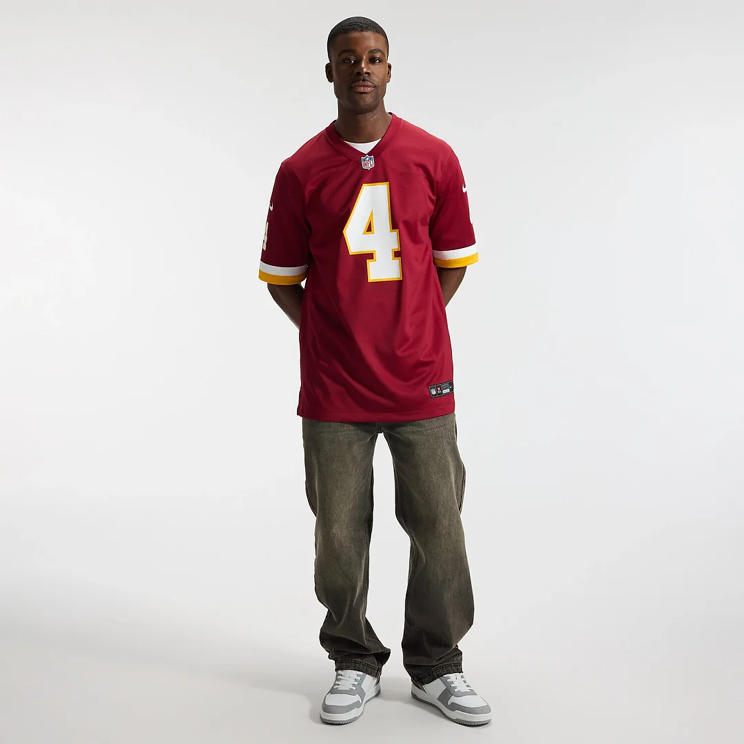 Zennovawear Frankie Luvu Washington Commanders Game Jersey - Burgundy