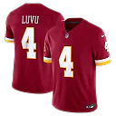 Zennovawear Frankie Luvu Washington Commanders Team Vapor FUSE. Stitched Limited Jersey - Burgundy