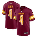 Zennovawear Frankie Luvu Washington Commanders Game Jersey - Burgundy