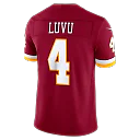 Zennovawear Frankie Luvu Washington Commanders Team Vapor FUSE. Stitched Limited Jersey - Burgundy