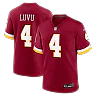 Zennovawear Frankie Luvu Washington Commanders Game Jersey - Burgundy