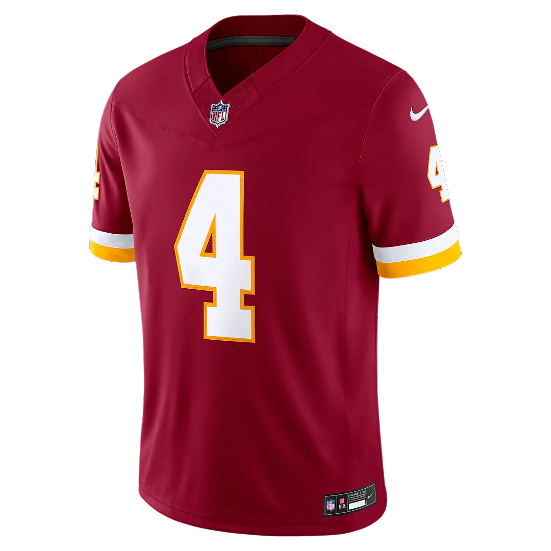 Zennovawear Frankie Luvu Washington Commanders Team Vapor FUSE. Stitched Limited Jersey - Burgundy
