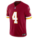 Zennovawear Frankie Luvu Washington Commanders Team Vapor FUSE. Stitched Limited Jersey - Burgundy