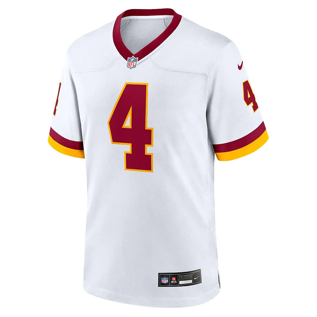 Zennovawear Frankie Luvu Washington Commanders Game Super Bowl Era Jersey - White