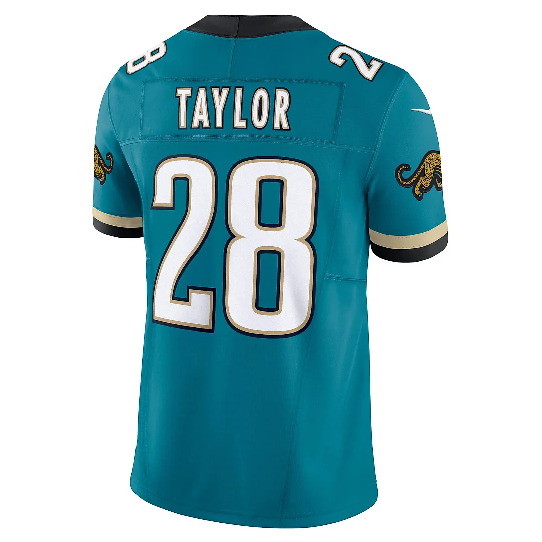 Zennovawear Fred Taylor Jacksonville Jaguars Prowler Throwback Vapor FUSE. Limited Retired Player Jersey - Teal