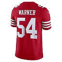 Zennovawear Fred Warner San Francisco 49ers Team Vapor FUSE. Stitched Limited Jersey - Scarlet