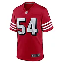 Zennovawear Fred Warner San Francisco 49ers Alternate Game Jersey - Scarlet