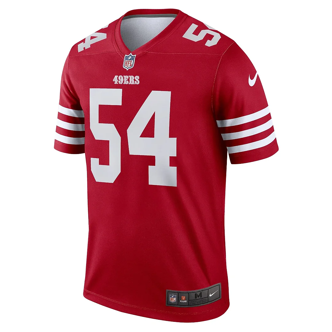 Zennovawear Fred Warner San Francisco 49ers Legend Player Performance Top - Scarlet
