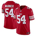 Zennovawear Fred Warner San Francisco 49ers Vapor FUSE. Limited Jersey - Scarlet