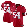 Zennovawear Fred Warner San Francisco 49ers Vapor FUSE. Limited Jersey - Scarlet