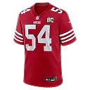 Zennovawear Fred Warner San Francisco 49ers 80th Anniversary Game Jersey - Scarlet