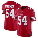 Zennovawear Fred Warner San Francisco 49ers Vapor FUSE. Limited Jersey - Scarlet