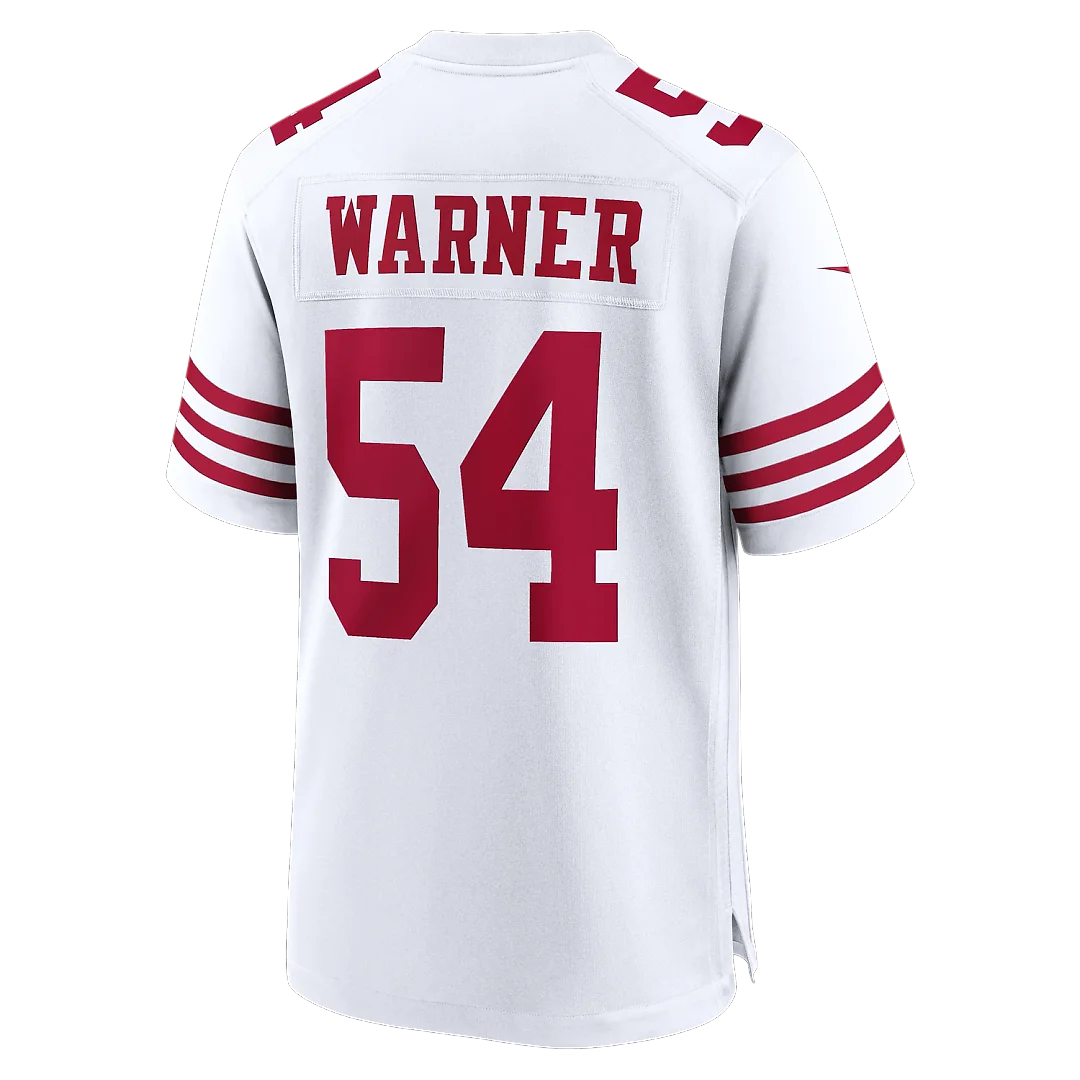 Zennovawear Fred Warner San Francisco 49ers 80th Anniversary Game Jersey - White