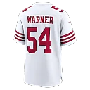 Zennovawear Fred Warner San Francisco 49ers 80th Anniversary Game Jersey - White