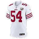 Zennovawear Fred Warner San Francisco 49ers 80th Anniversary Game Jersey - White