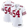 Zennovawear Fred Warner San Francisco 49ers 80th Anniversary Game Jersey - White