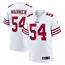 Zennovawear Fred Warner San Francisco 49ers Player Game Jersey - White
