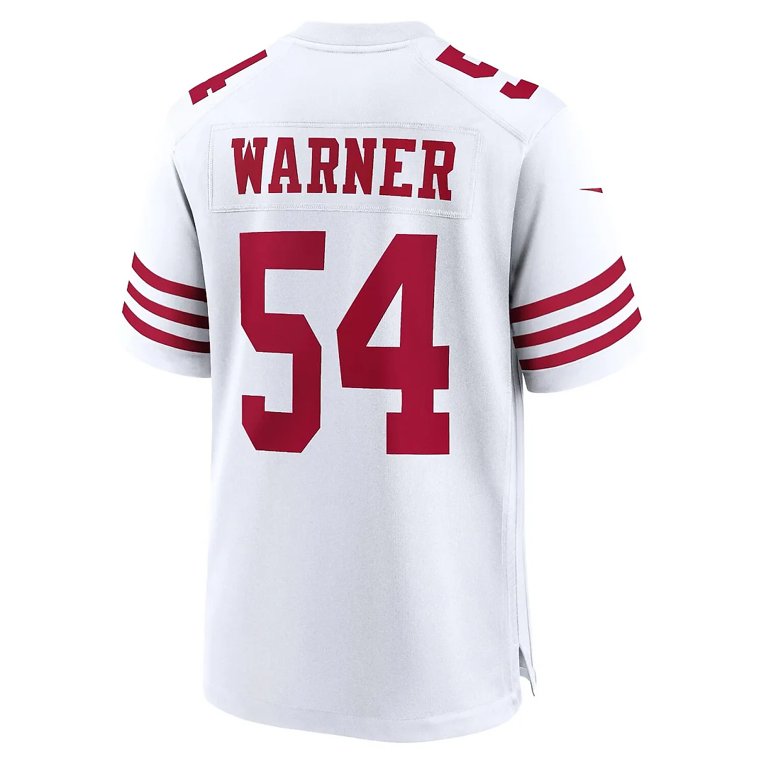 Zennovawear Fred Warner San Francisco 49ers Player Game Jersey - White