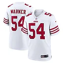 Zennovawear Fred Warner San Francisco 49ers Player Game Jersey - White