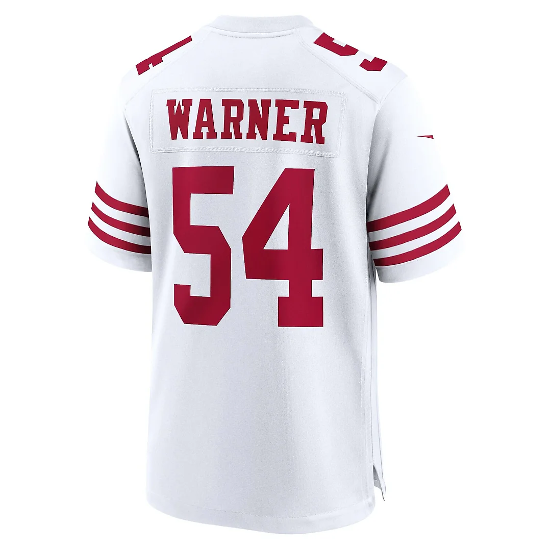 Zennovawear Fred Warner San Francisco 49ers Team Game Player Jersey - White