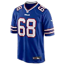 Zennovawear Garrett McGhin Buffalo Bills Team Game Jersey - Royal