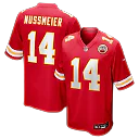 Zennovawear Garrett Nussmeier Kansas City Chiefs Game Jersey - Red