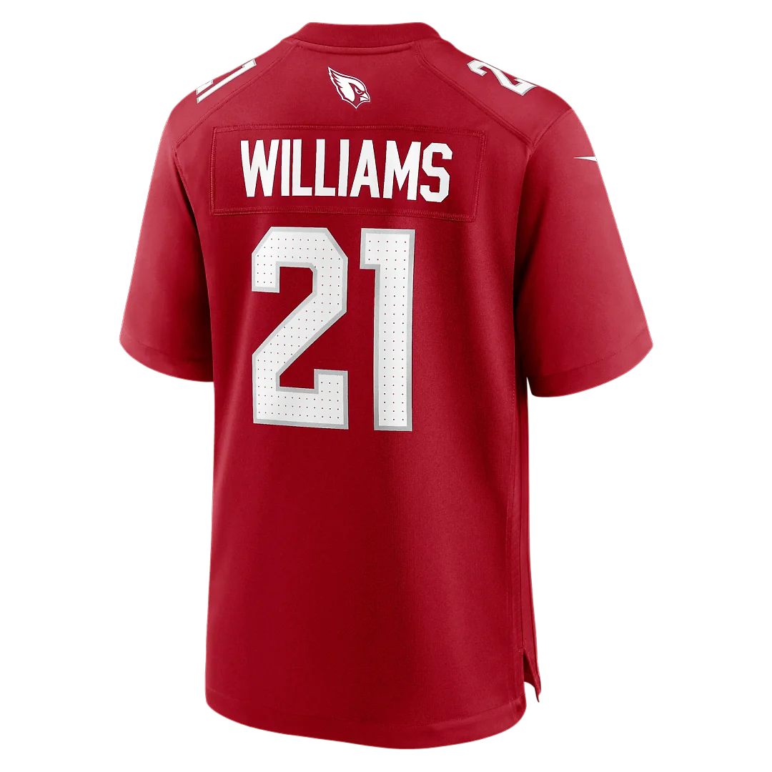 Zennovawear Garrett Williams Arizona Cardinals Game Jersey - Cardinal