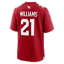 Zennovawear Garrett Williams Arizona Cardinals Game Jersey - Cardinal