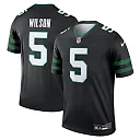 Zennovawear Garrett Wilson New York Jets Legend Player Performance Top - Black
